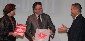 Burgemeester Koen Schuiling neemt 2e HBD-ster in ontvangst