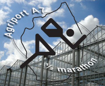 Halve marathon Agriport A7 op 7 oktober 2012 